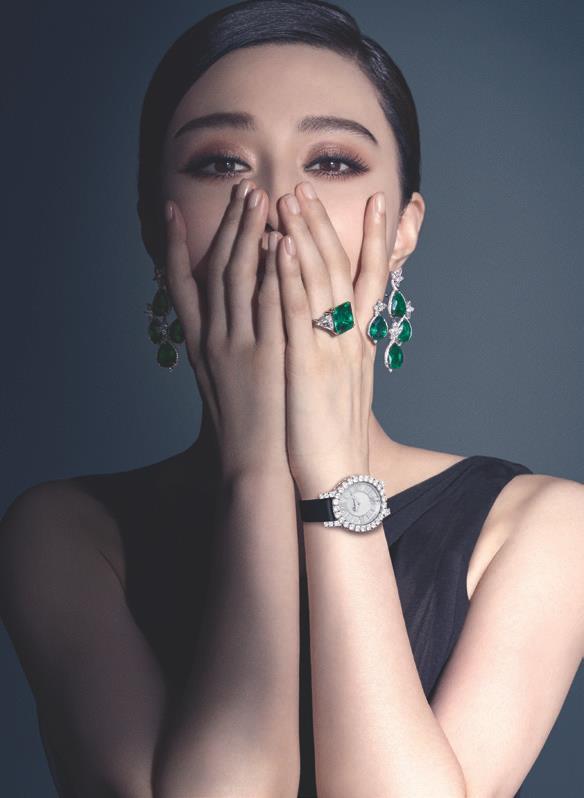 Fan Bing Bing กับเครื่องเพชร Chopard และ Cartier