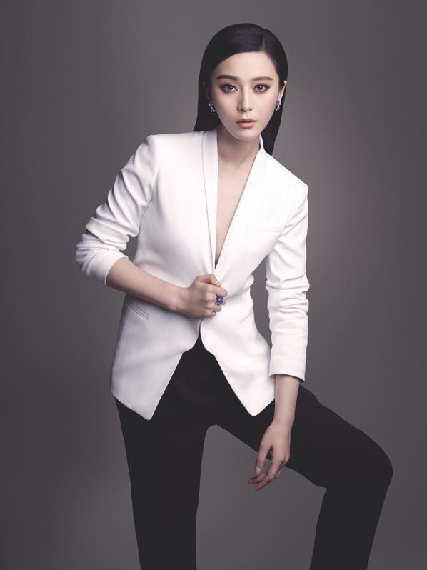 Fan Bing Bing กับเครื่องเพชร Chopard และ Cartier