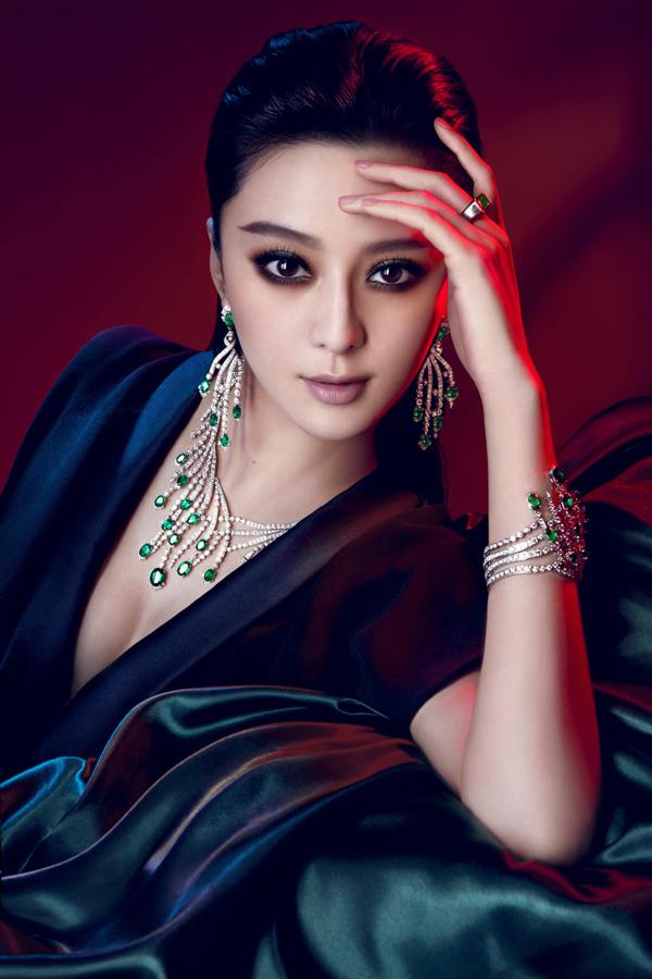 Fan Bing Bing กับเครื่องเพชร Chopard และ Cartier