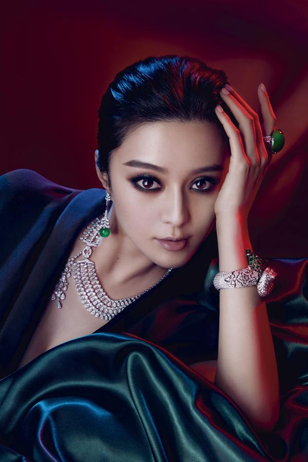 Fan Bing Bing กับเครื่องเพชร Chopard และ Cartier
