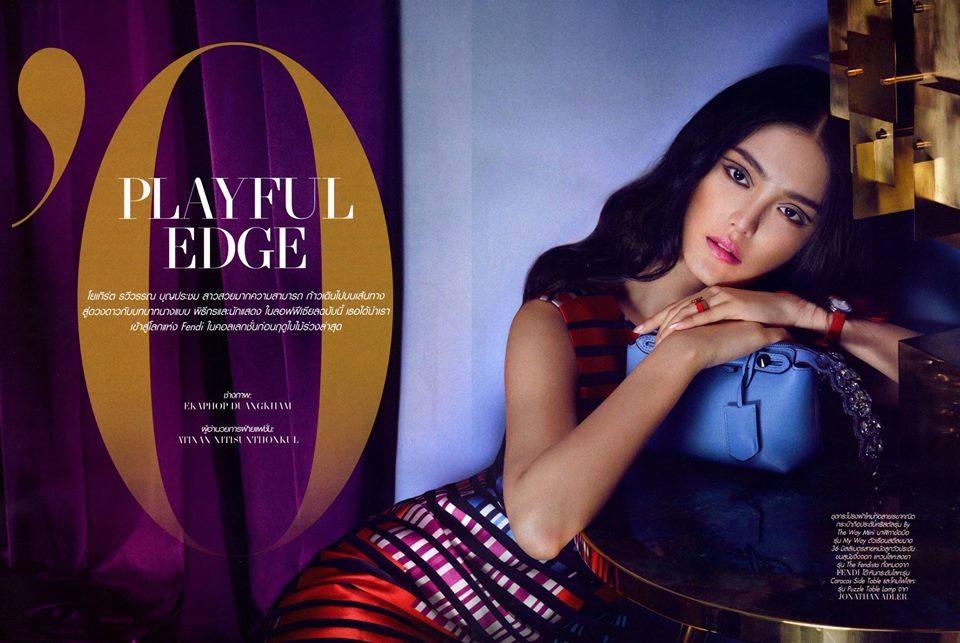 โยเกิร์ต รวีวรรณ @ L'OFFICIEL vol.4 no.40 June 2015
