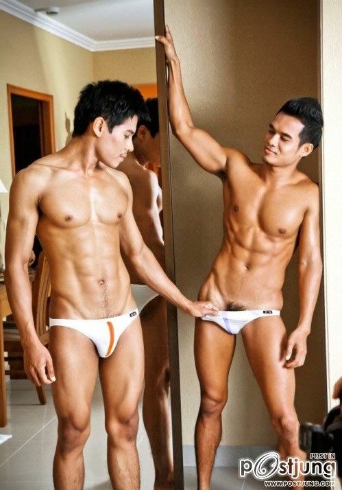 2หนุ่มไทยคมเข้ม สวีท