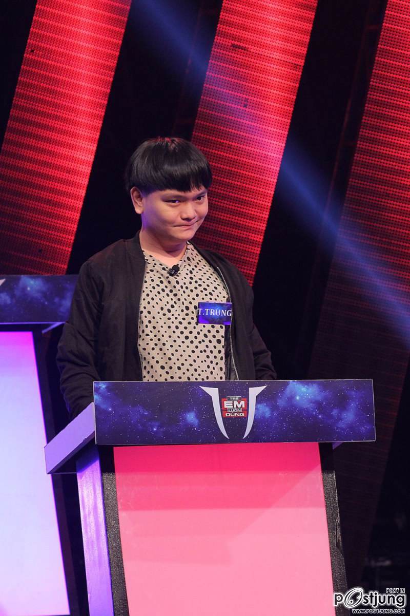 Koolcheng Trịnh T&uacute; Trung in gameshow "Trẻ Em Lu&ocirc;n Đ&uacute;ng"