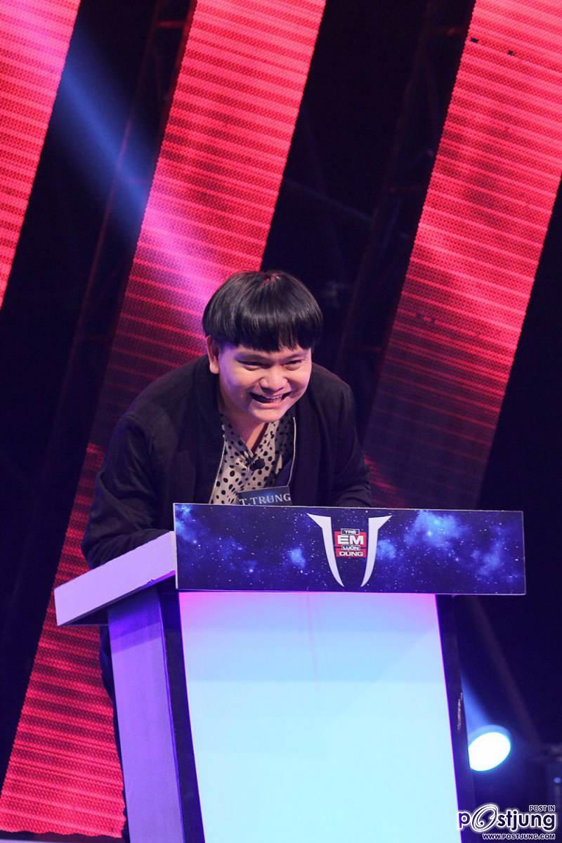 Koolcheng Trịnh T&uacute; Trung in gameshow "Trẻ Em Lu&ocirc;n Đ&uacute;ng"