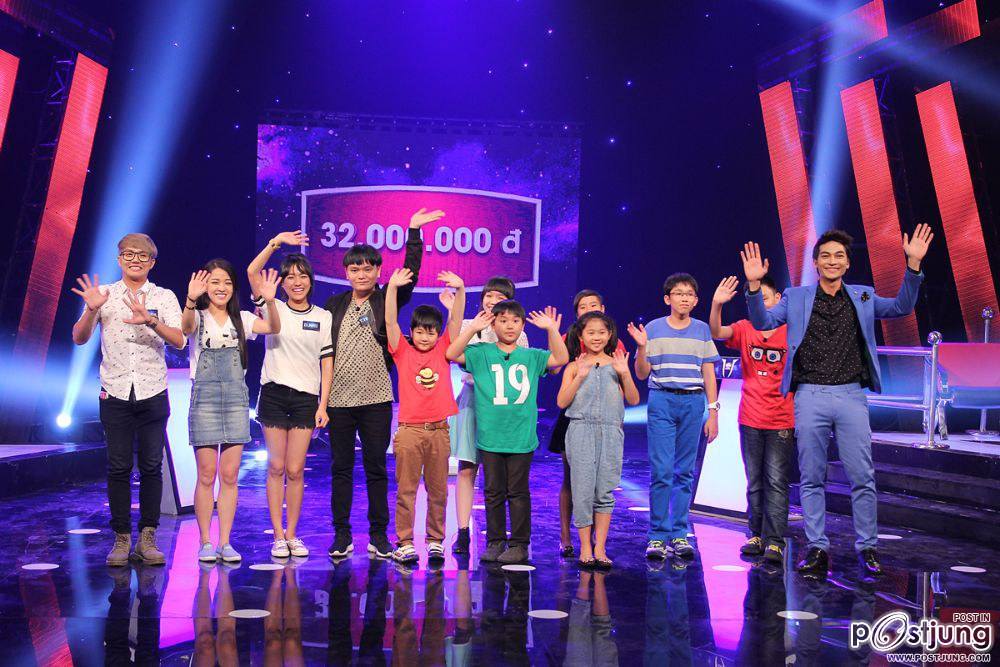 Koolcheng Trịnh T&uacute; Trung in gameshow "Trẻ Em Lu&ocirc;n Đ&uacute;ng"