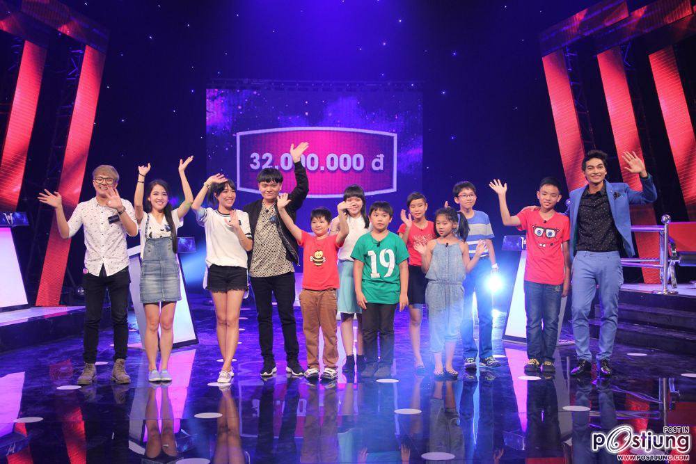 Koolcheng Trịnh T&uacute; Trung in gameshow "Trẻ Em Lu&ocirc;n Đ&uacute;ng"
