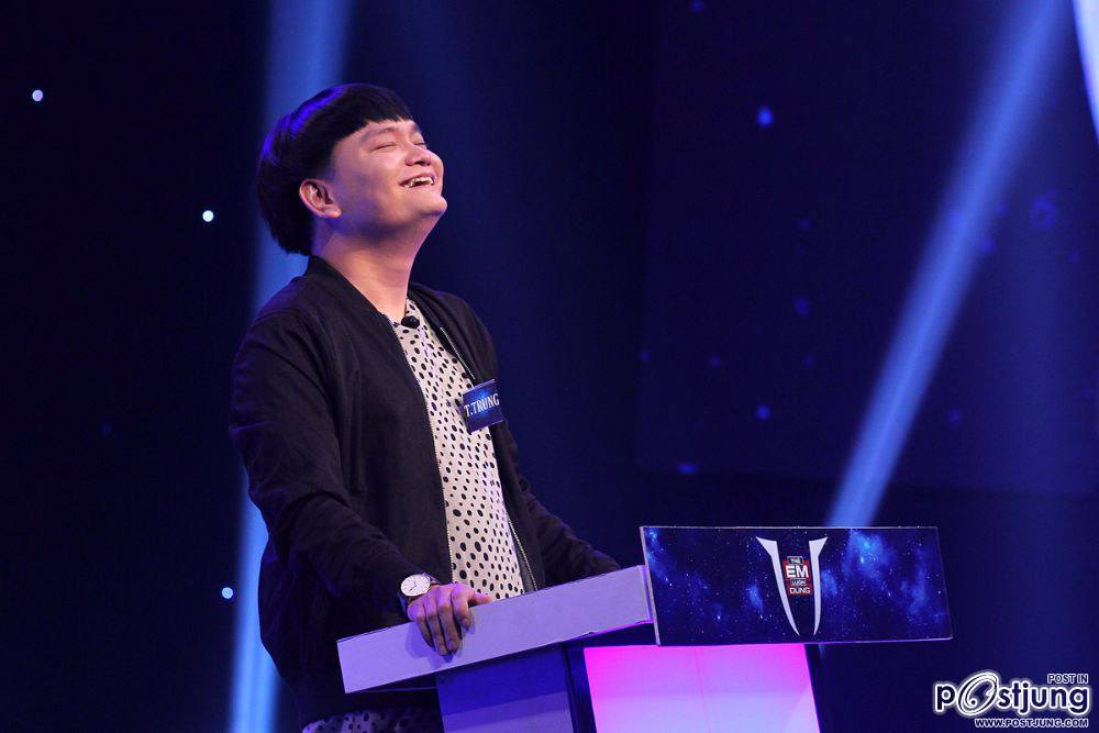 Koolcheng Trịnh T&uacute; Trung in gameshow "Trẻ Em Lu&ocirc;n Đ&uacute;ng"