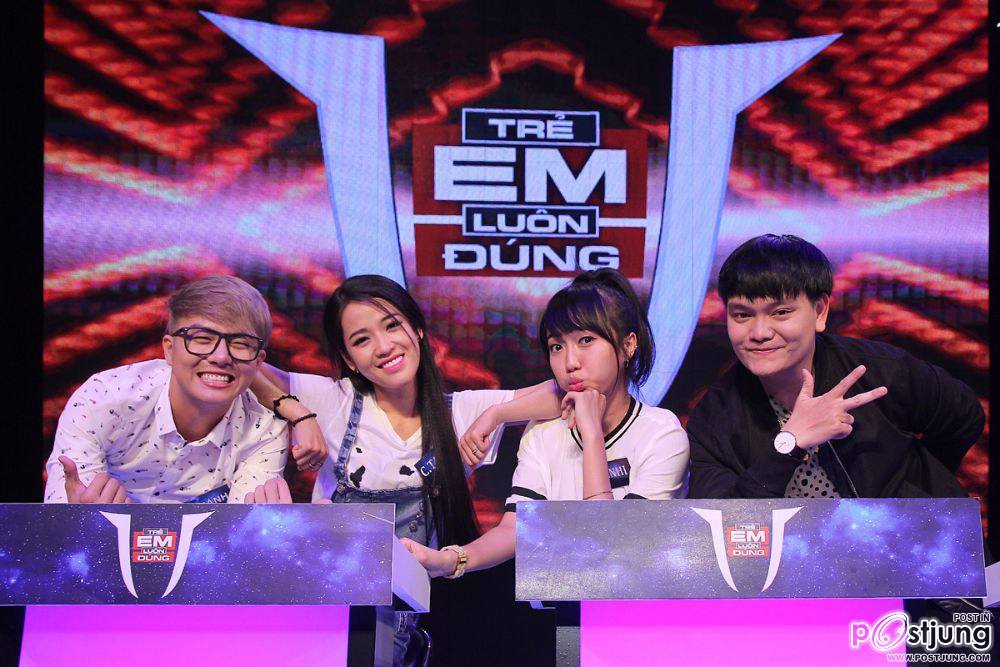 Koolcheng Trịnh T&uacute; Trung in gameshow "Trẻ Em Lu&ocirc;n Đ&uacute;ng"