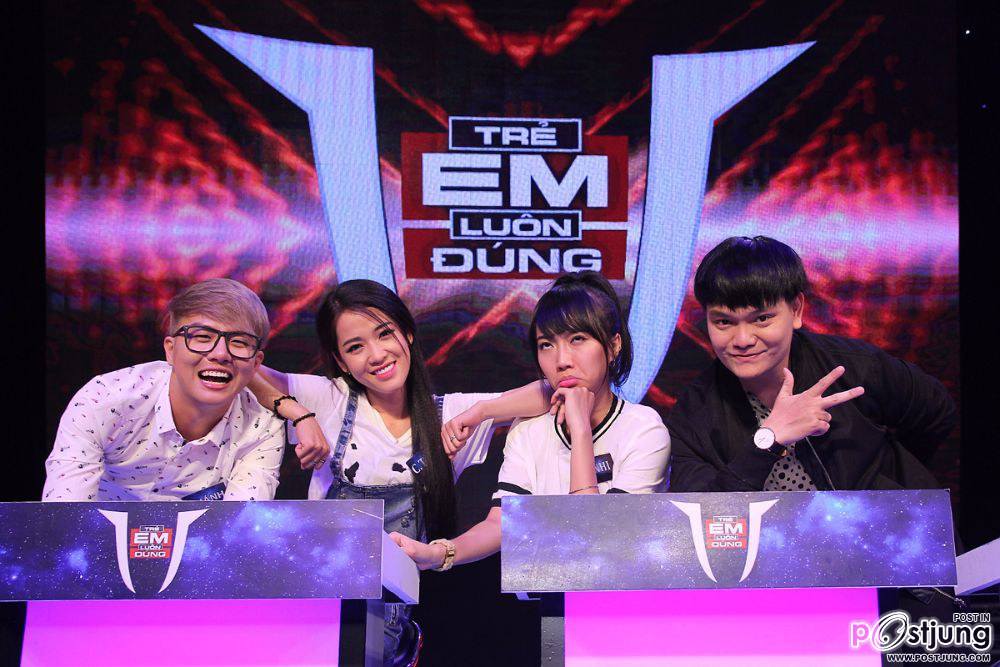 Koolcheng Trịnh T&uacute; Trung in gameshow "Trẻ Em Lu&ocirc;n Đ&uacute;ng"