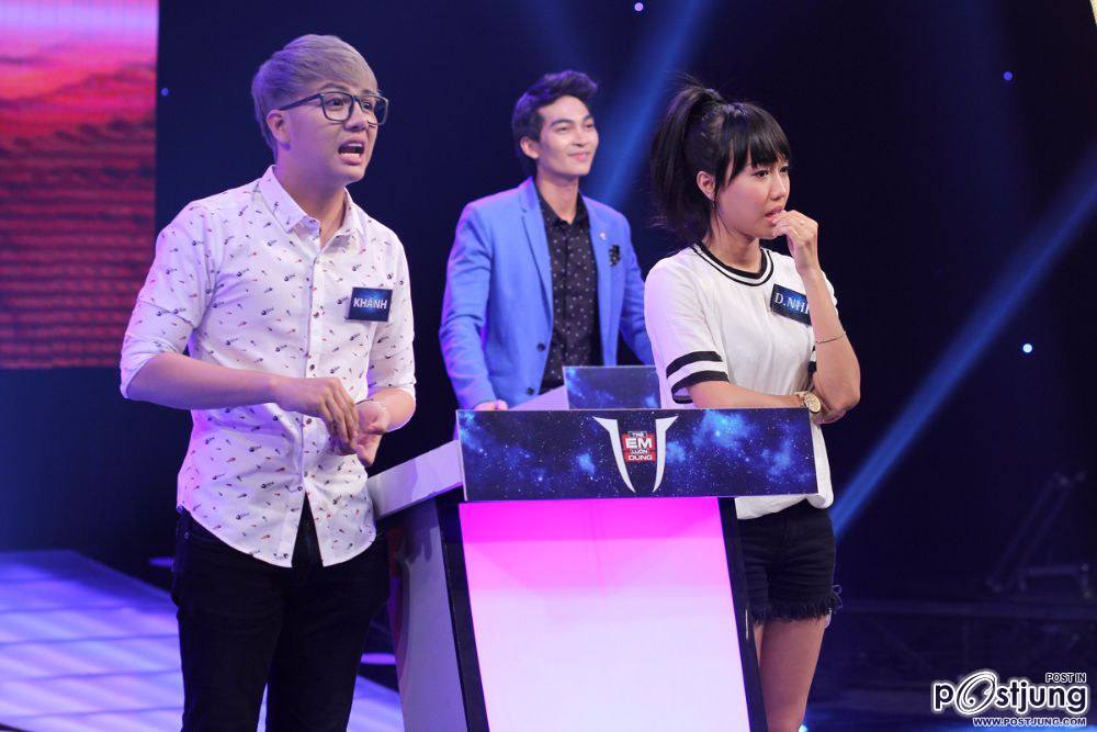 Koolcheng Trịnh T&uacute; Trung in gameshow "Trẻ Em Lu&ocirc;n Đ&uacute;ng"
