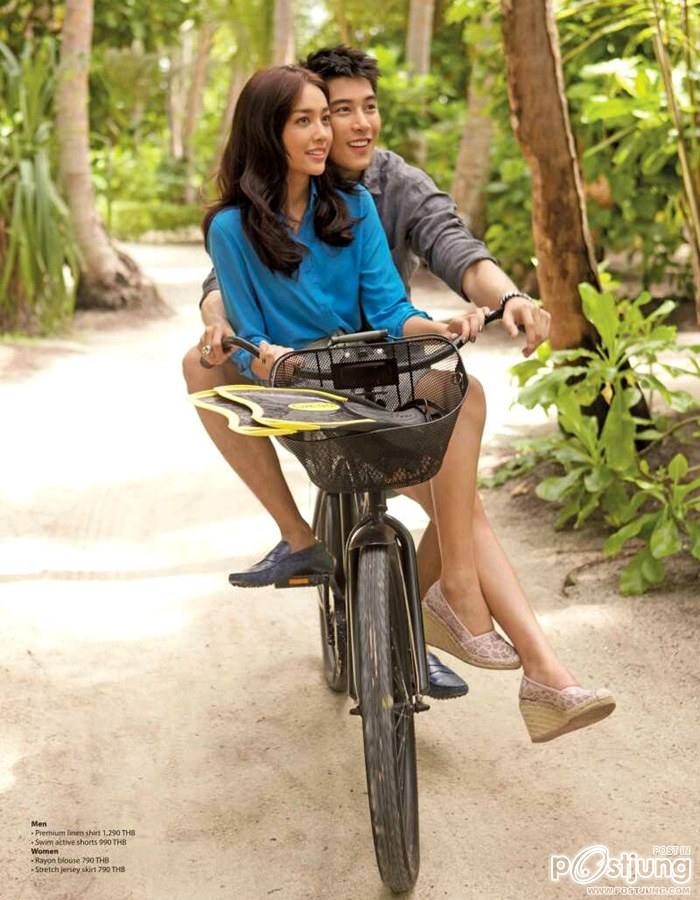 เคน-ภูภูมิ & น้ำตาล-พิจักขณา @ HONEYMOON+TRAVEL vol.14 no.157 June 2015