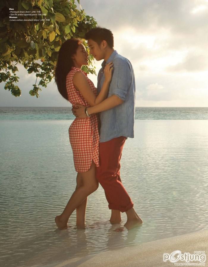 เคน-ภูภูมิ & น้ำตาล-พิจักขณา @ HONEYMOON+TRAVEL vol.14 no.157 June 2015