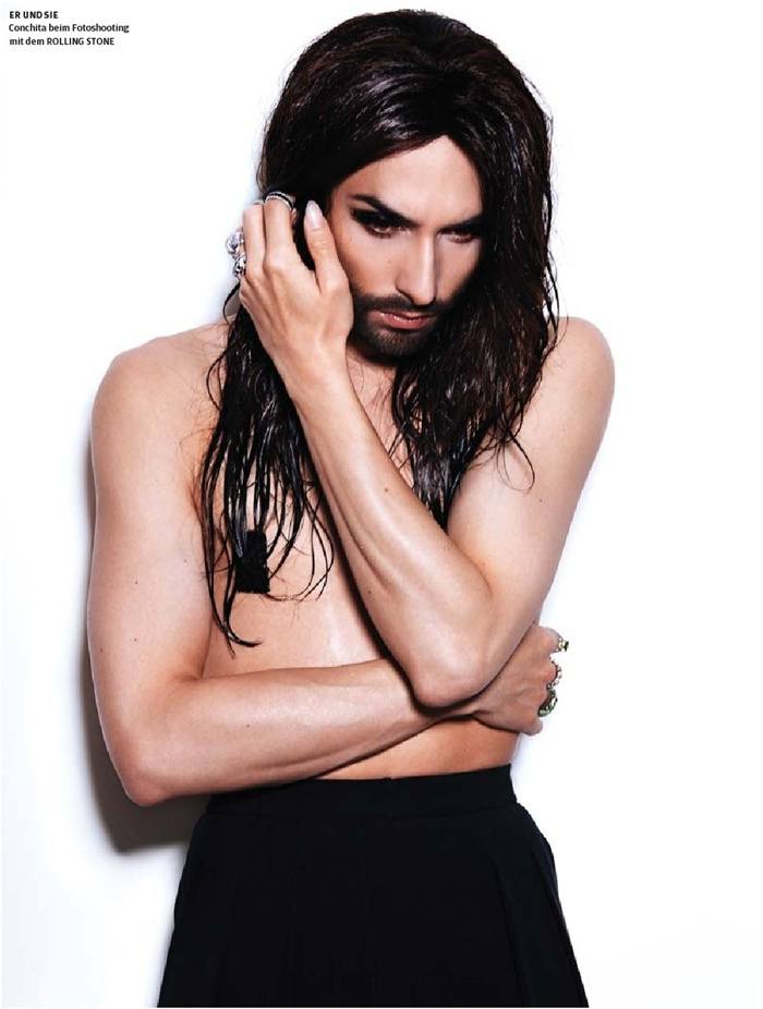 Conchita Wurst @ Rolling Stone Germany July 2015