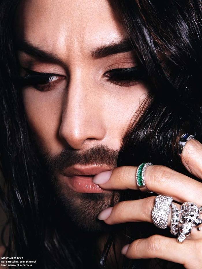 Conchita Wurst @ Rolling Stone Germany July 2015