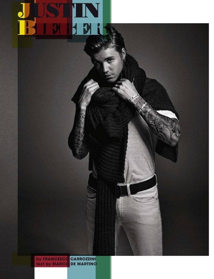 Justin Bieber @ L'Uomo Vogue Italia July 2015