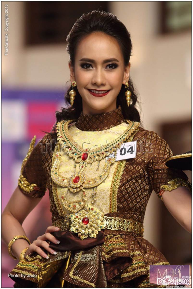งดงาม อลังกว่าทุกปี สาวงาม  Miss Universe Thailand 2015 &ndash;รอบ Creative Thai