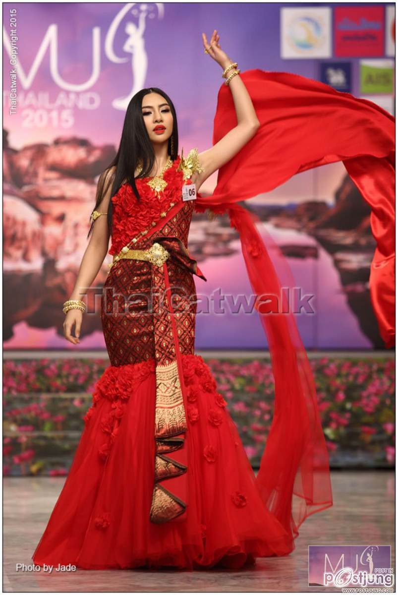 งดงาม อลังกว่าทุกปี สาวงาม  Miss Universe Thailand 2015 &ndash;รอบ Creative Thai