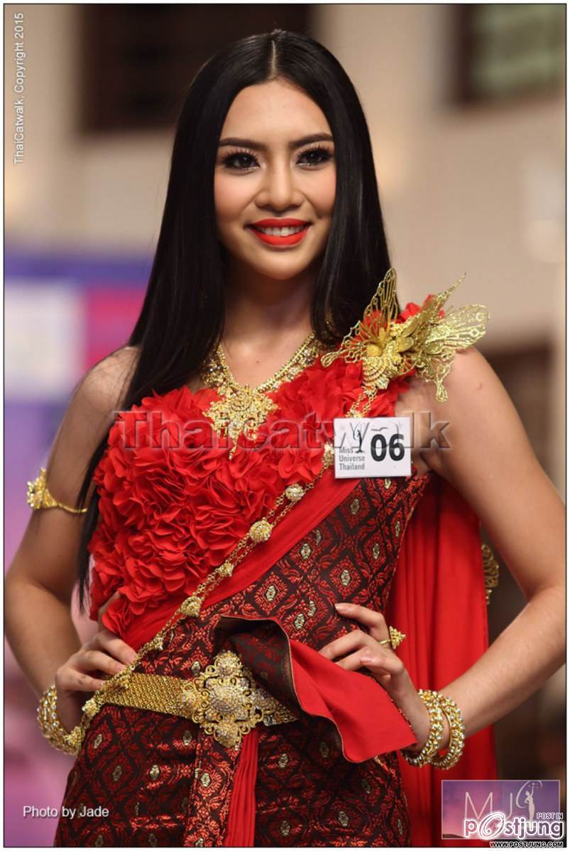 งดงาม อลังกว่าทุกปี สาวงาม  Miss Universe Thailand 2015 &ndash;รอบ Creative Thai