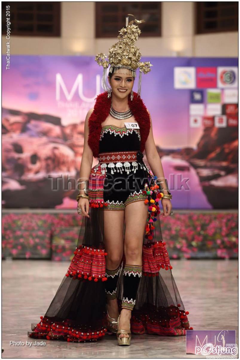 งดงาม อลังกว่าทุกปี สาวงาม  Miss Universe Thailand 2015 &ndash;รอบ Creative Thai
