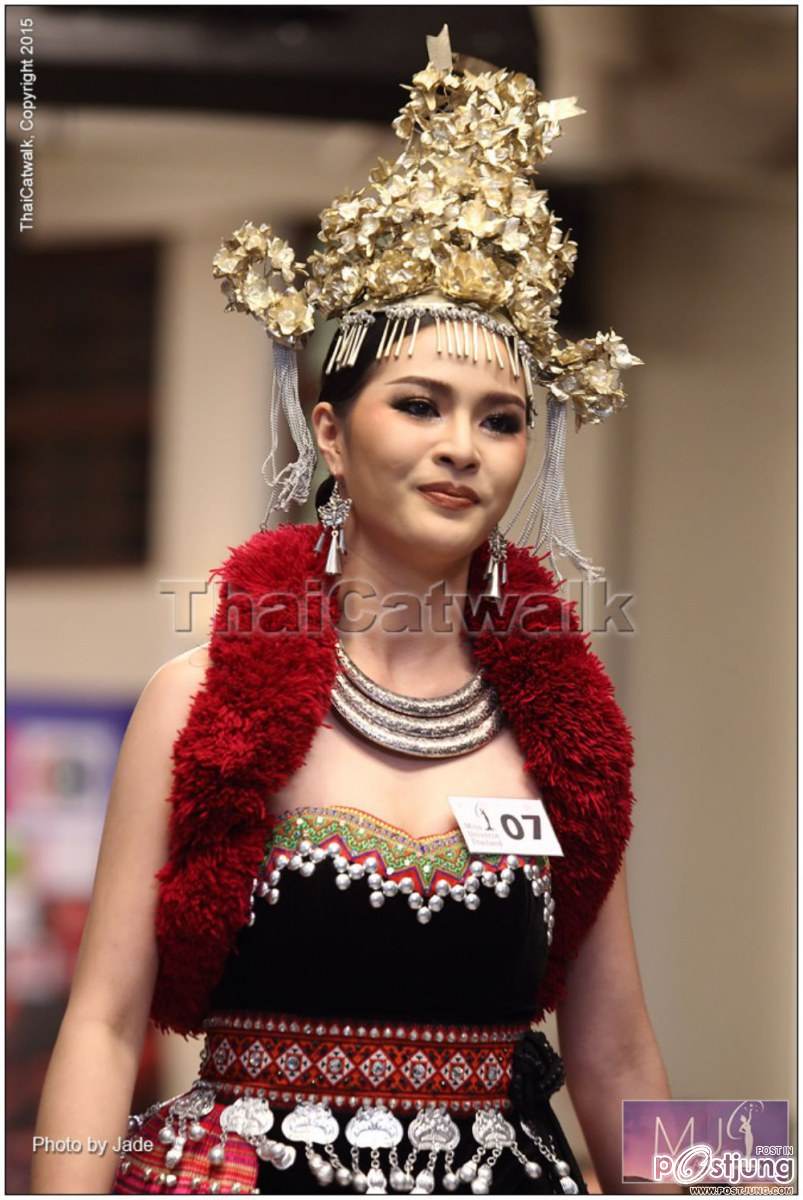 งดงาม อลังกว่าทุกปี สาวงาม  Miss Universe Thailand 2015 &ndash;รอบ Creative Thai
