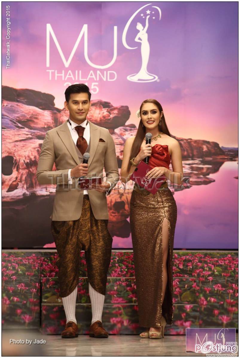 งดงาม อลังกว่าทุกปี สาวงาม  Miss Universe Thailand 2015 &ndash;รอบ Creative Thai