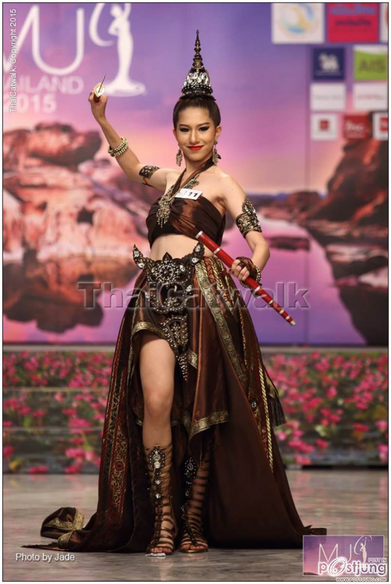 งดงาม อลังกว่าทุกปี สาวงาม  Miss Universe Thailand 2015 &ndash;รอบ Creative Thai