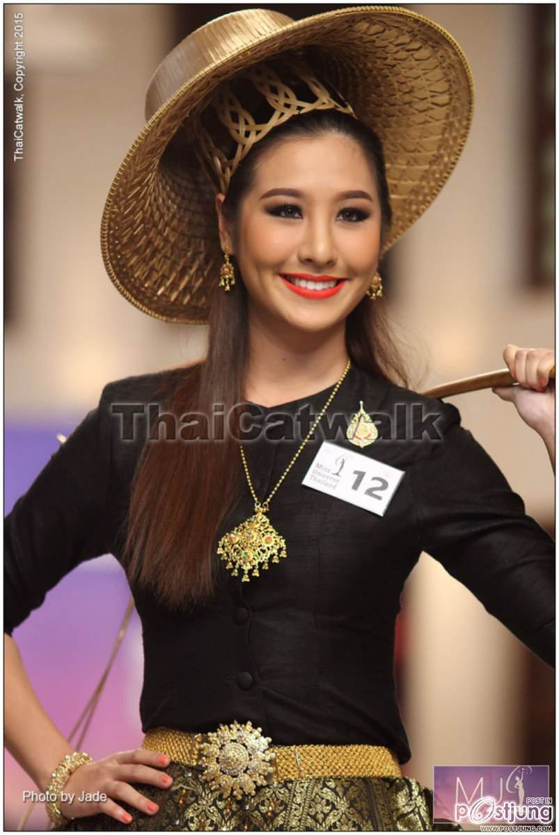งดงาม อลังกว่าทุกปี สาวงาม  Miss Universe Thailand 2015 &ndash;รอบ Creative Thai