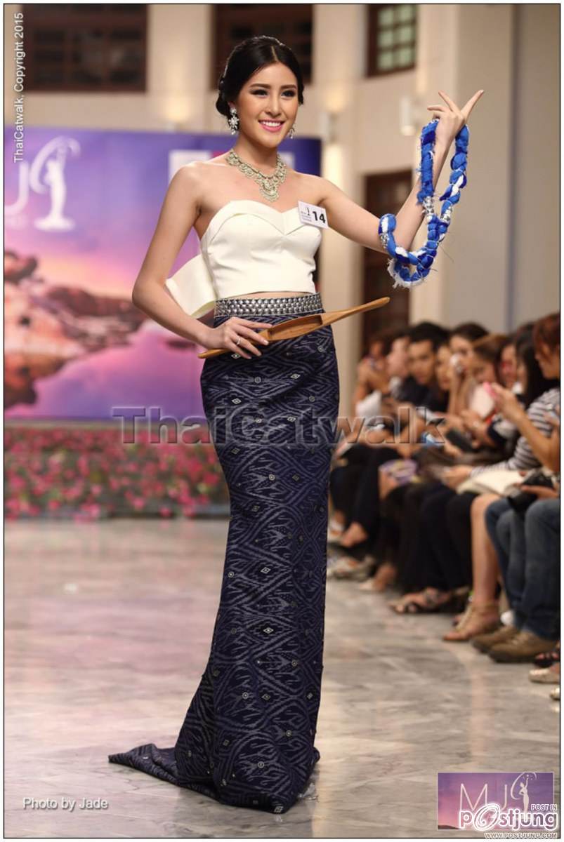 งดงาม อลังกว่าทุกปี สาวงาม  Miss Universe Thailand 2015 &ndash;รอบ Creative Thai