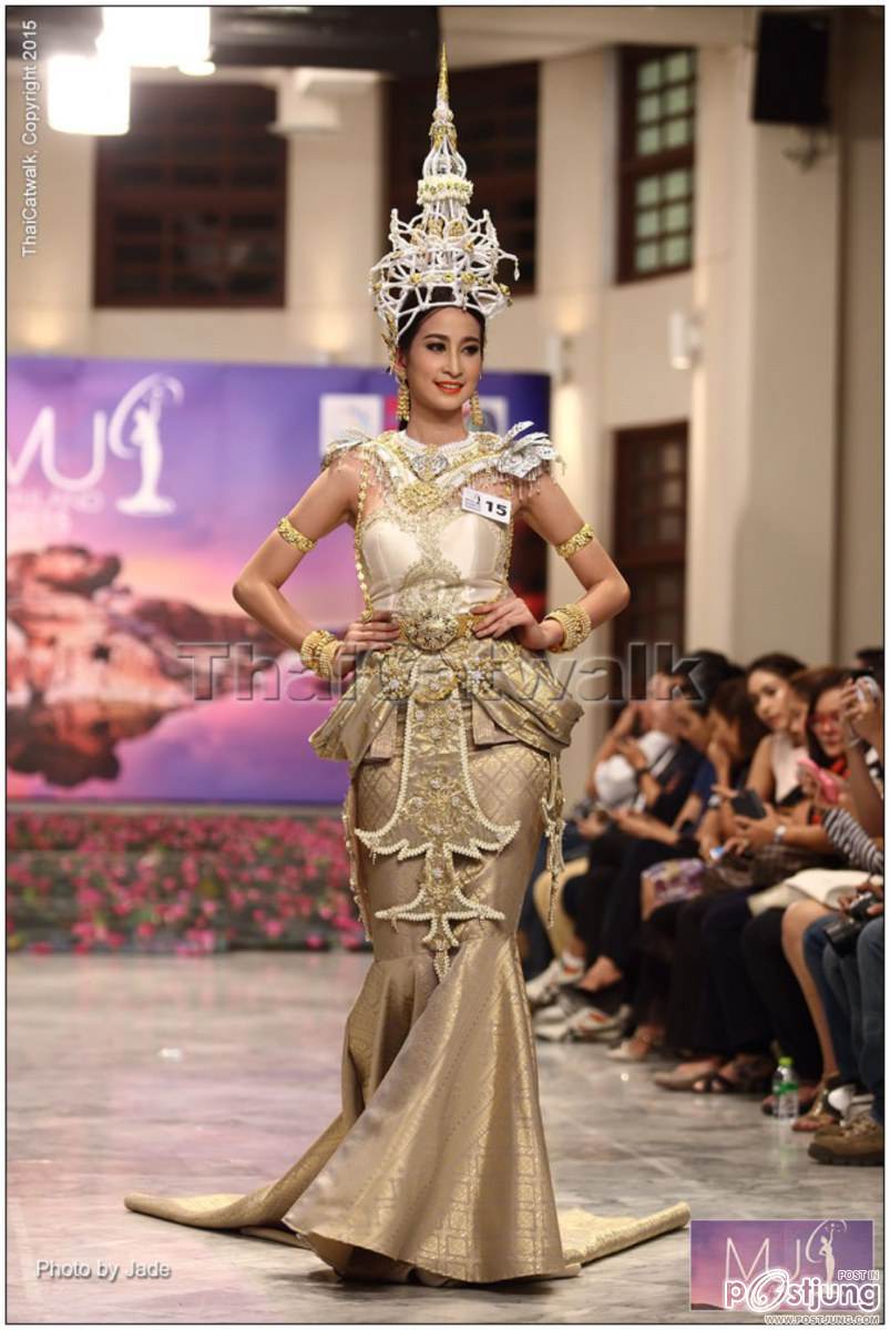 งดงาม อลังกว่าทุกปี สาวงาม  Miss Universe Thailand 2015 &ndash;รอบ Creative Thai