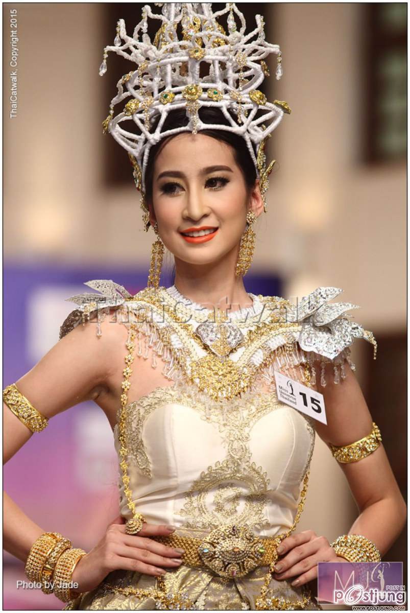 งดงาม อลังกว่าทุกปี สาวงาม  Miss Universe Thailand 2015 &ndash;รอบ Creative Thai
