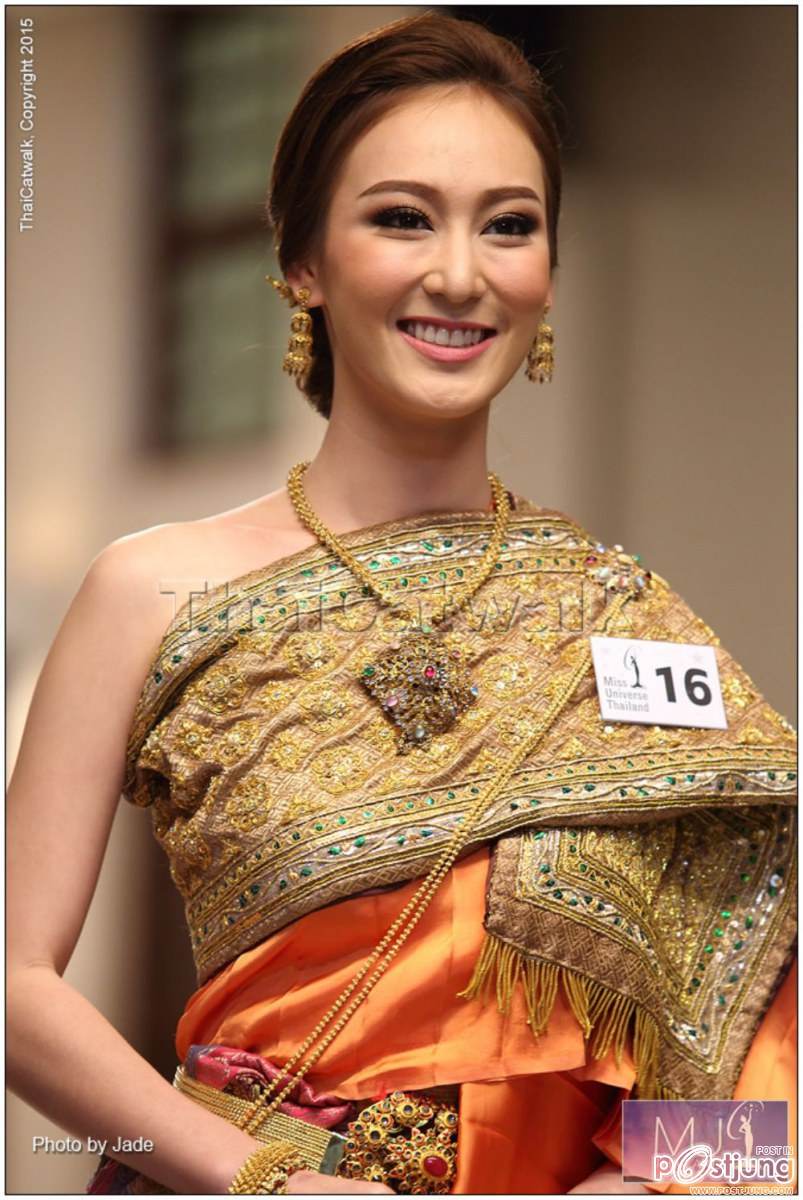 งดงาม อลังกว่าทุกปี สาวงาม  Miss Universe Thailand 2015 &ndash;รอบ Creative Thai