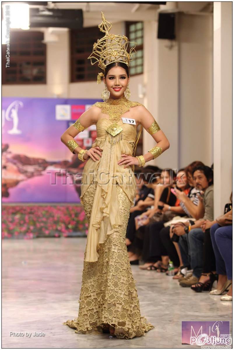 งดงาม อลังกว่าทุกปี สาวงาม  Miss Universe Thailand 2015 &ndash;รอบ Creative Thai