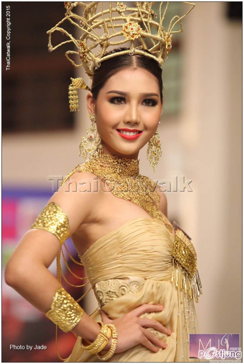 งดงาม อลังกว่าทุกปี สาวงาม  Miss Universe Thailand 2015 &ndash;รอบ Creative Thai