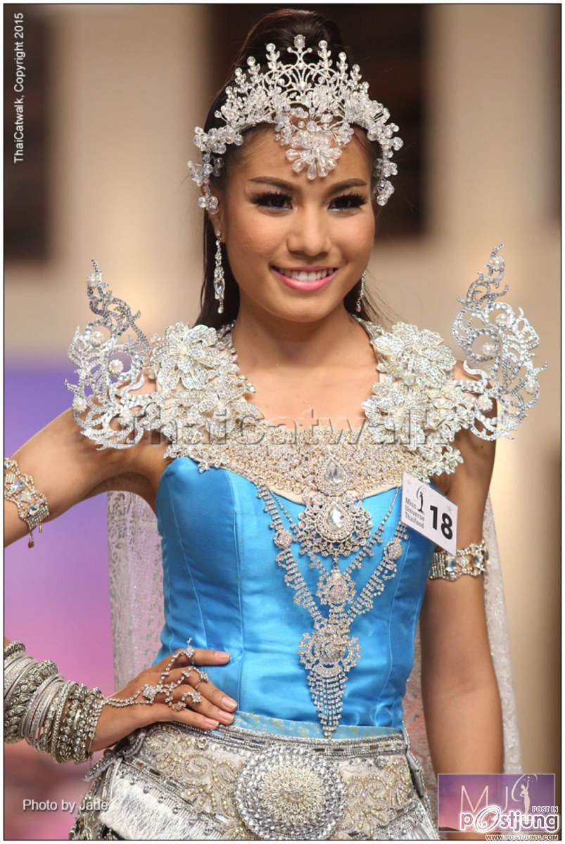 งดงาม อลังกว่าทุกปี สาวงาม  Miss Universe Thailand 2015 &ndash;รอบ Creative Thai