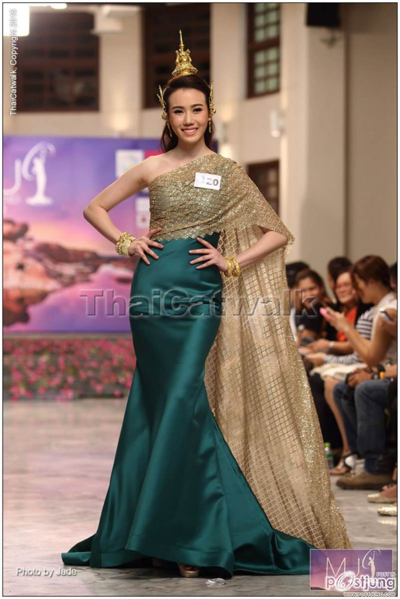 งดงาม อลังกว่าทุกปี สาวงาม  Miss Universe Thailand 2015 &ndash;รอบ Creative Thai