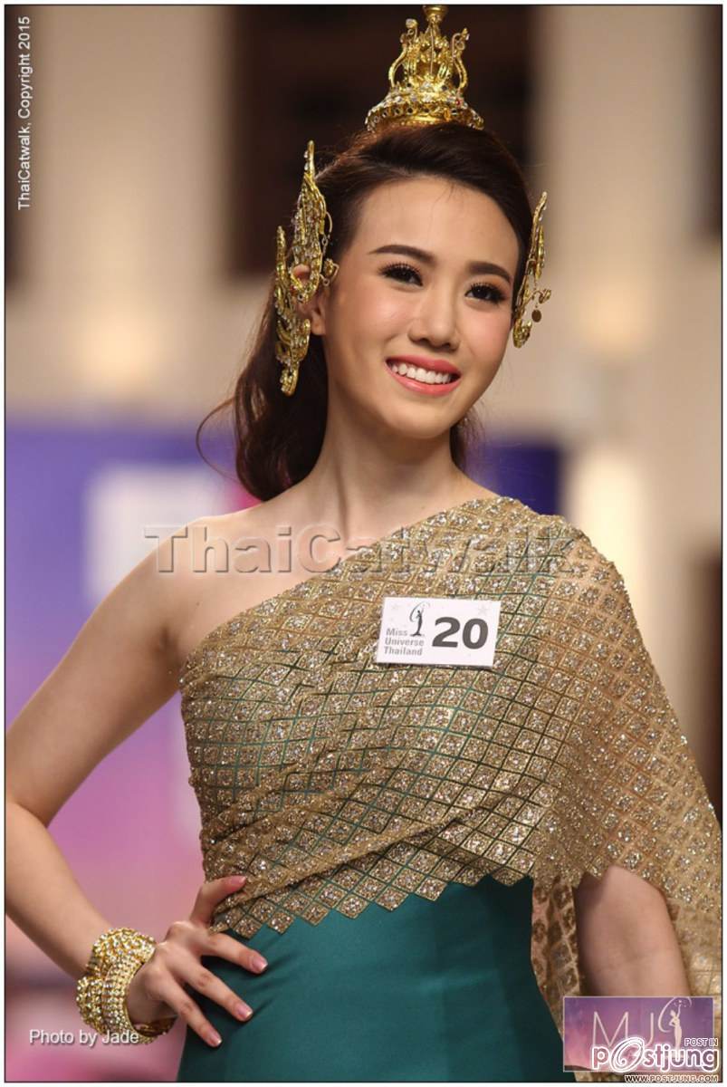 งดงาม อลังกว่าทุกปี สาวงาม  Miss Universe Thailand 2015 &ndash;รอบ Creative Thai