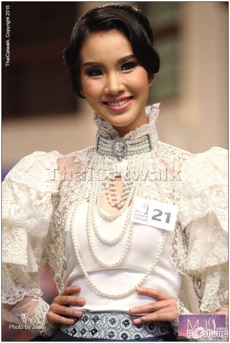 งดงาม อลังกว่าทุกปี สาวงาม  Miss Universe Thailand 2015 &ndash;รอบ Creative Thai