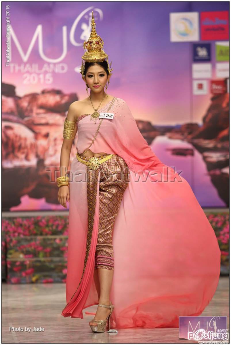 งดงาม อลังกว่าทุกปี สาวงาม  Miss Universe Thailand 2015 &ndash;รอบ Creative Thai