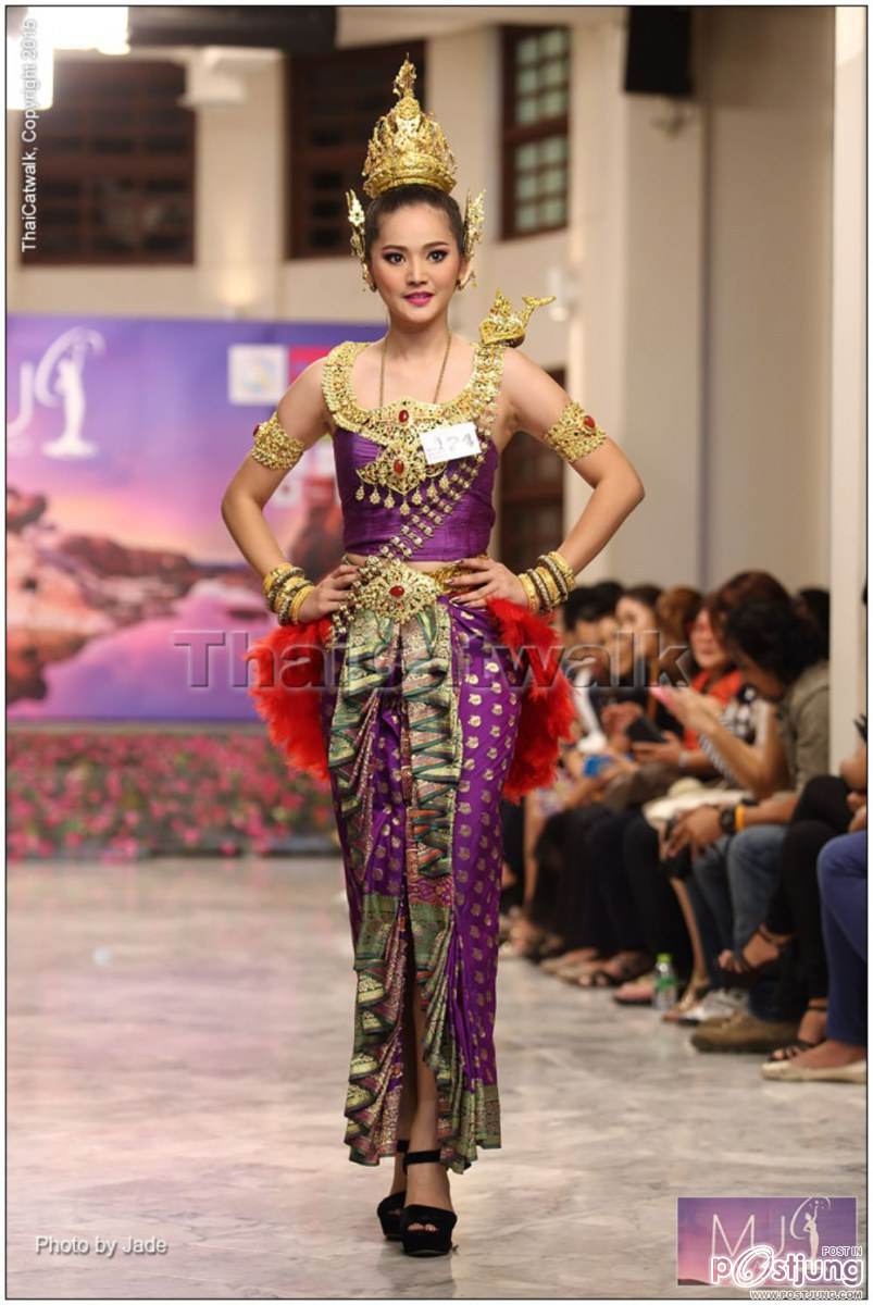 งดงาม อลังกว่าทุกปี สาวงาม  Miss Universe Thailand 2015 &ndash;รอบ Creative Thai