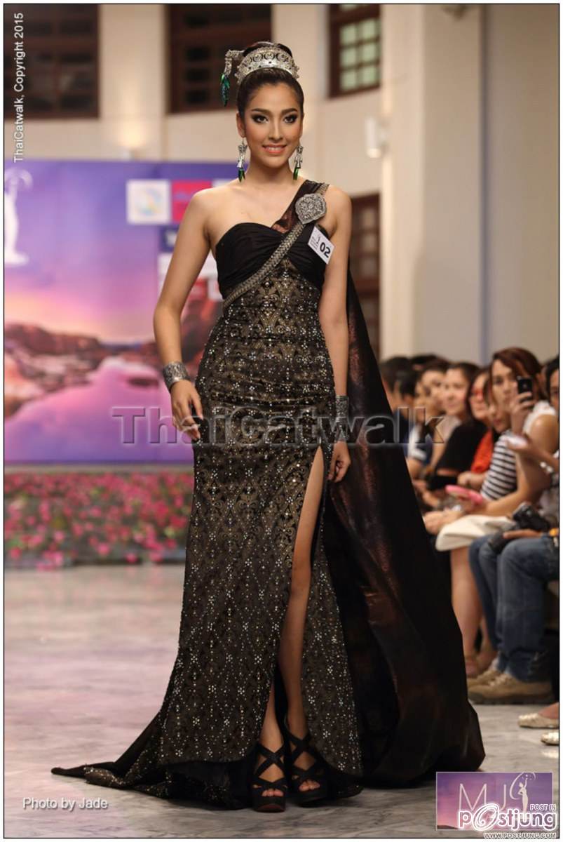 งดงาม อลังกว่าทุกปี สาวงาม  Miss Universe Thailand 2015 &ndash;รอบ Creative Thai