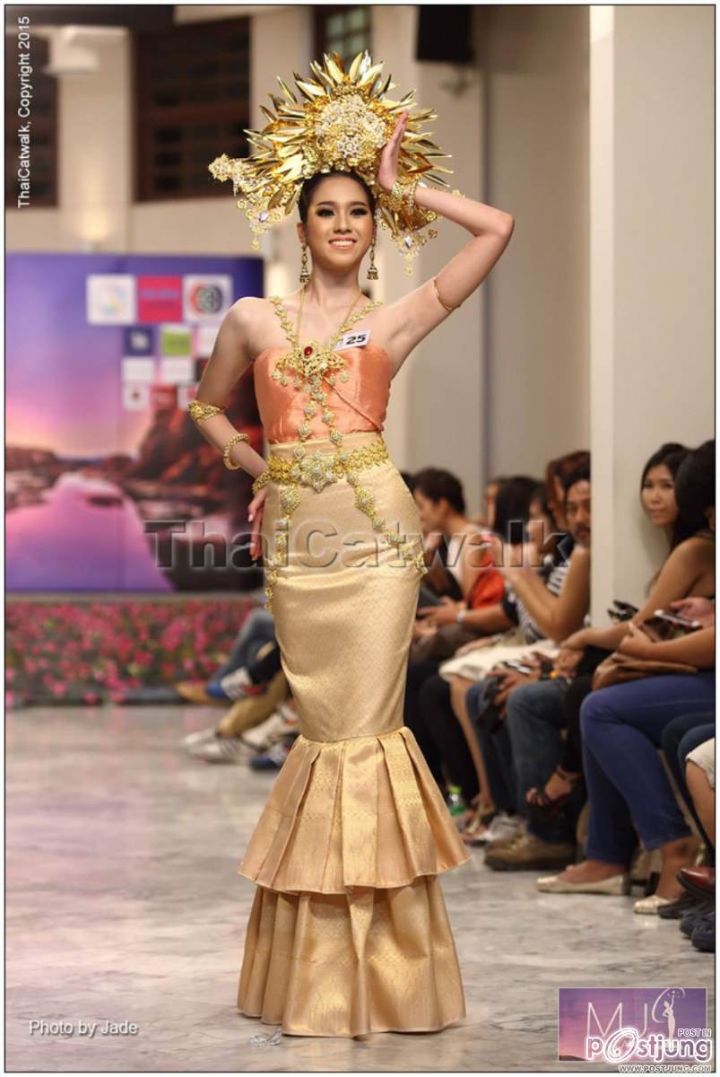 งดงาม อลังกว่าทุกปี สาวงาม  Miss Universe Thailand 2015 &ndash;รอบ Creative Thai