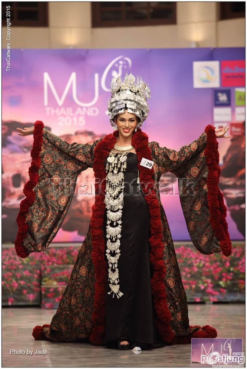 งดงาม อลังกว่าทุกปี สาวงาม  Miss Universe Thailand 2015 &ndash;รอบ Creative Thai