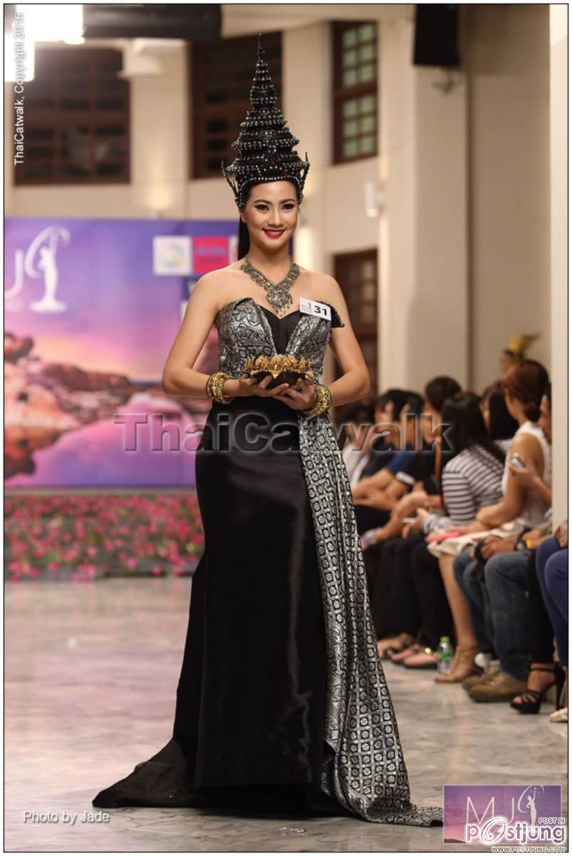 งดงาม อลังกว่าทุกปี สาวงาม  Miss Universe Thailand 2015 &ndash;รอบ Creative Thai