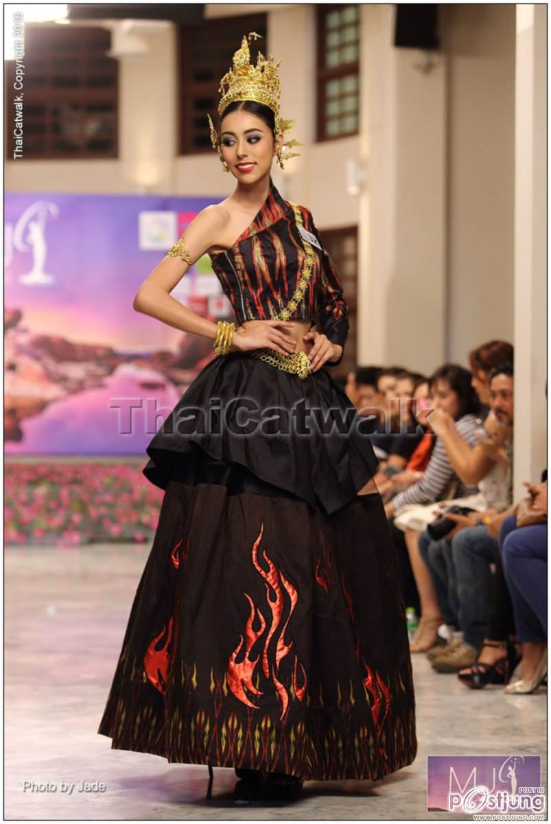 งดงาม อลังกว่าทุกปี สาวงาม  Miss Universe Thailand 2015 &ndash;รอบ Creative Thai