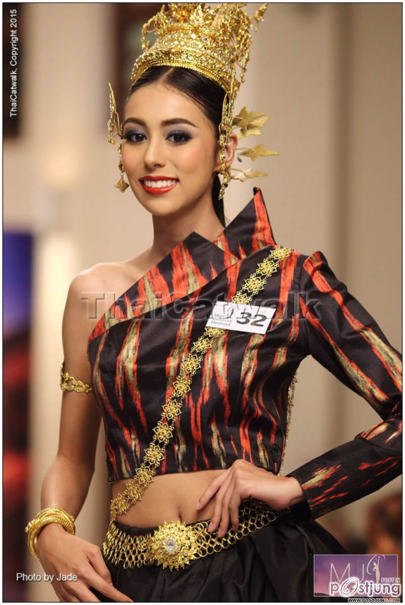 งดงาม อลังกว่าทุกปี สาวงาม  Miss Universe Thailand 2015 &ndash;รอบ Creative Thai