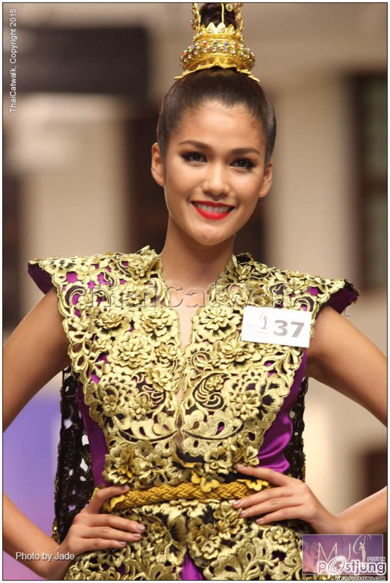 งดงาม อลังกว่าทุกปี สาวงาม  Miss Universe Thailand 2015 &ndash;รอบ Creative Thai