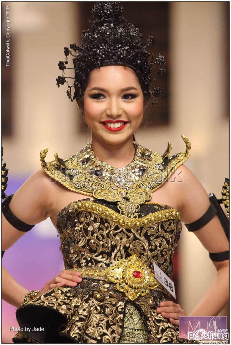 งดงาม อลังกว่าทุกปี สาวงาม  Miss Universe Thailand 2015 &ndash;รอบ Creative Thai