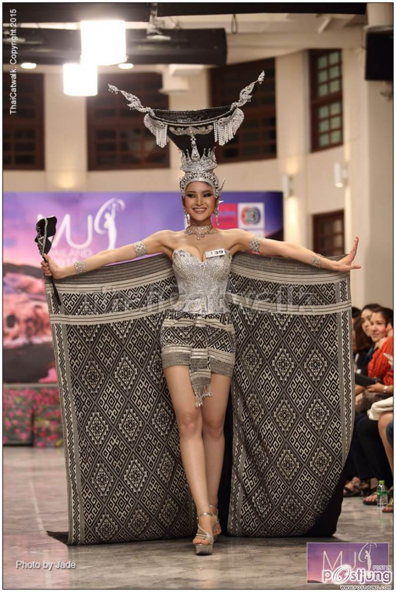 งดงาม อลังกว่าทุกปี สาวงาม  Miss Universe Thailand 2015 &ndash;รอบ Creative Thai
