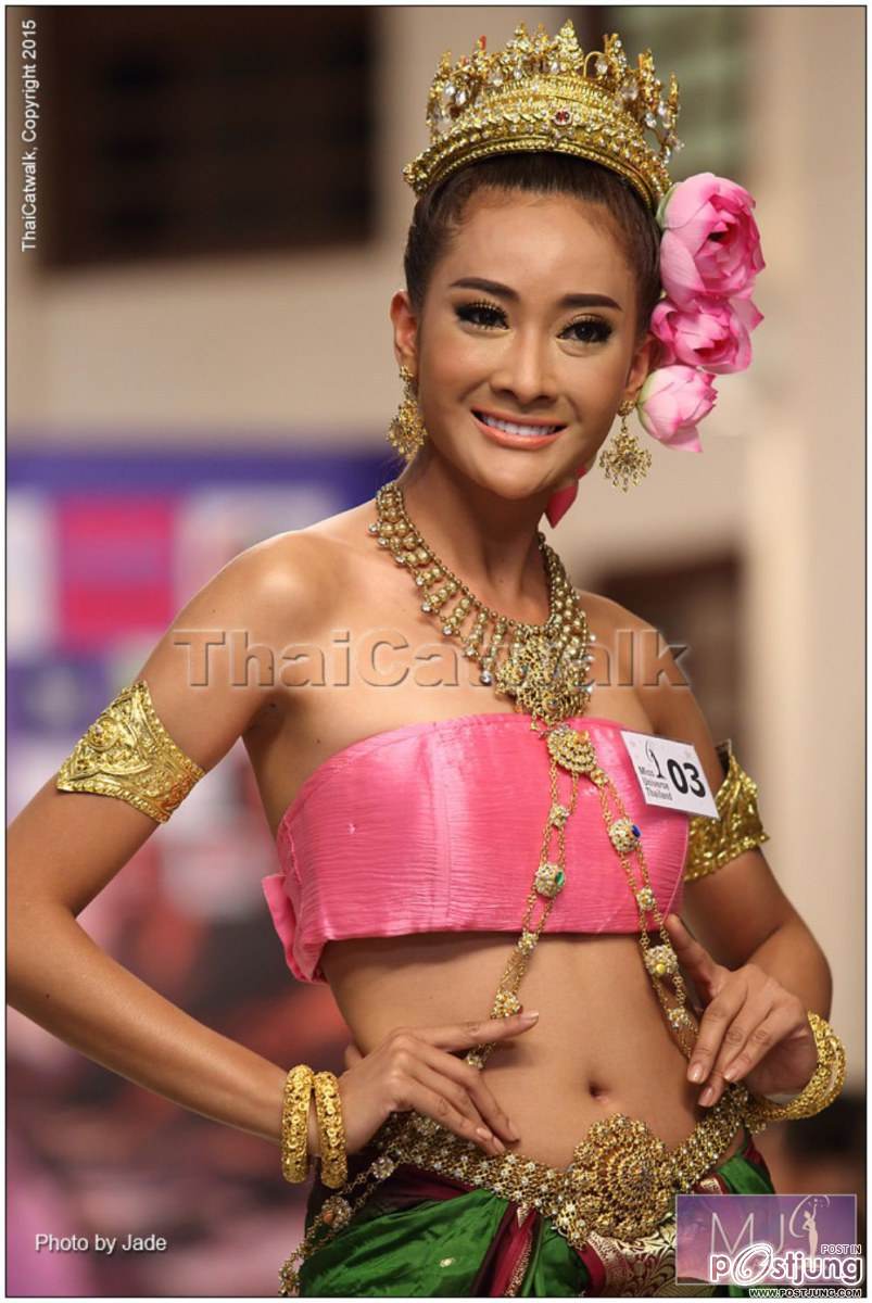 งดงาม อลังกว่าทุกปี สาวงาม  Miss Universe Thailand 2015 &ndash;รอบ Creative Thai