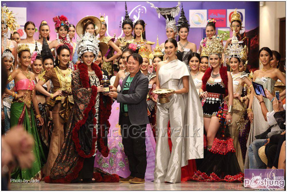 งดงาม อลังกว่าทุกปี สาวงาม  Miss Universe Thailand 2015 &ndash;รอบ Creative Thai